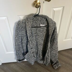 Gray Cardigan